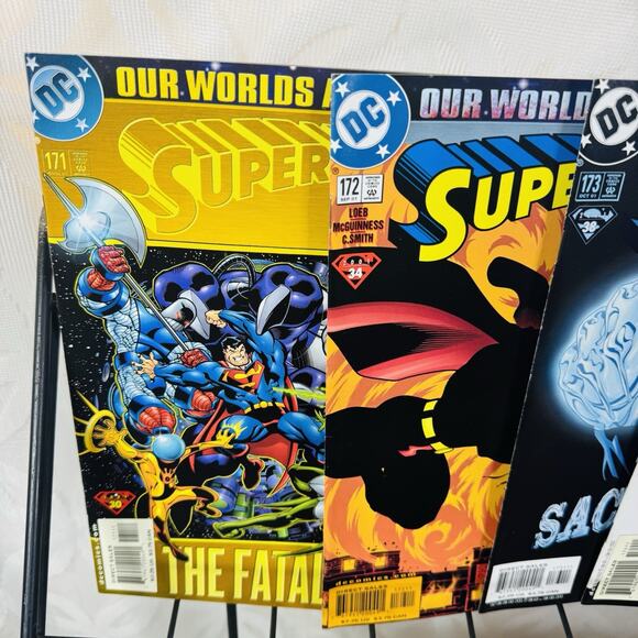 Superman 171-188 190 Lot Last Laugh Joker Our Worlds At War - Picture 2 of 7